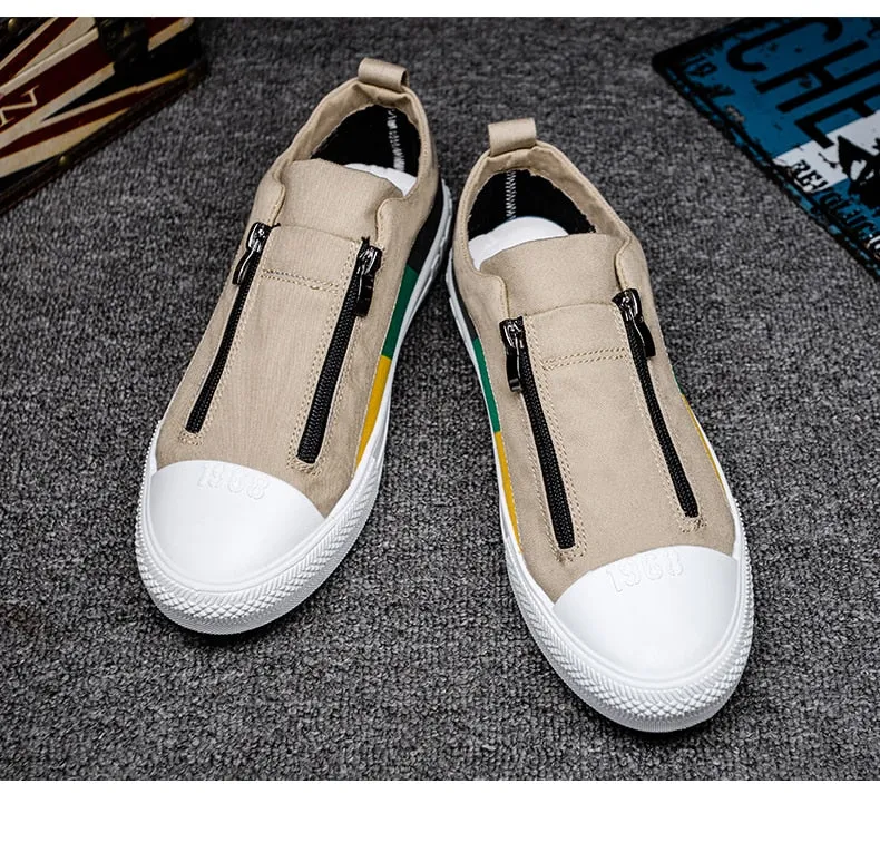 Men Breathable Fashion casual Men Flat Sneakers