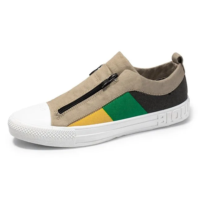 Men Breathable Fashion casual Men Flat Sneakers
