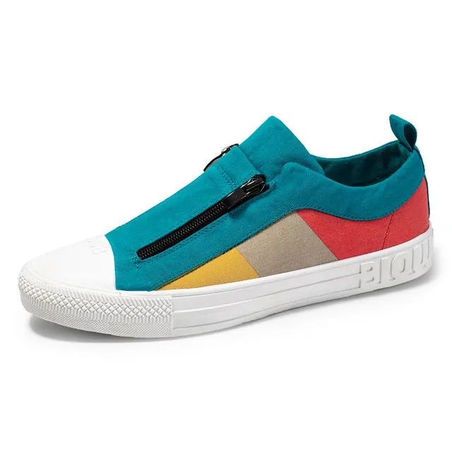 Men Breathable Fashion casual Men Flat Sneakers