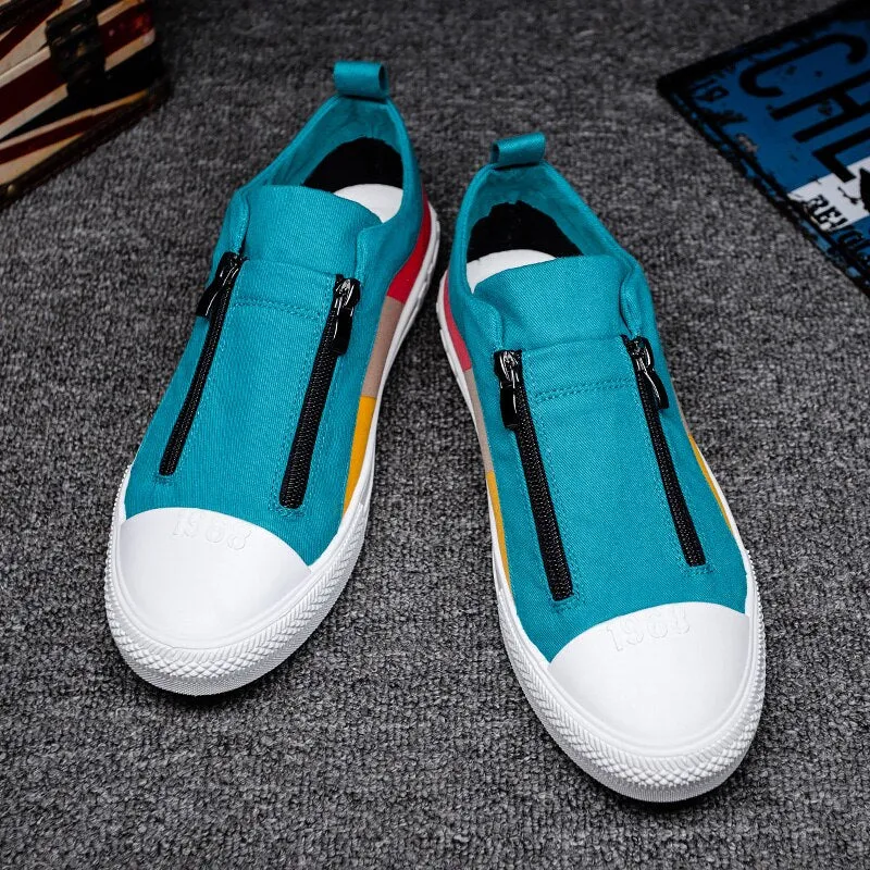 Men Breathable Fashion casual Men Flat Sneakers