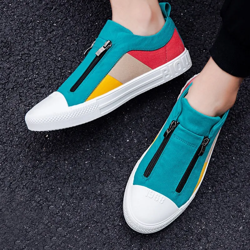 Men Breathable Fashion casual Men Flat Sneakers