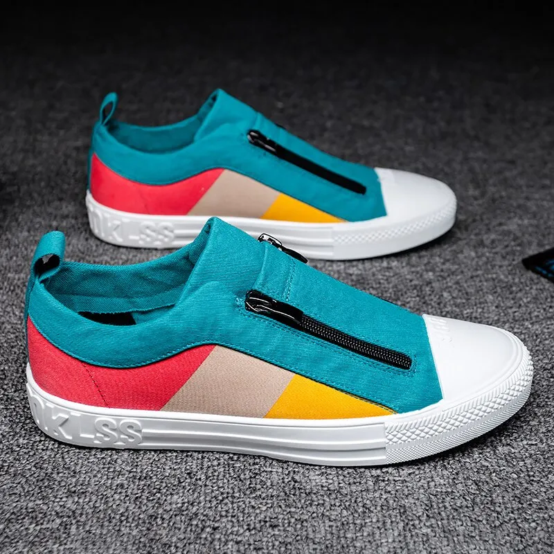 Men Breathable Fashion casual Men Flat Sneakers