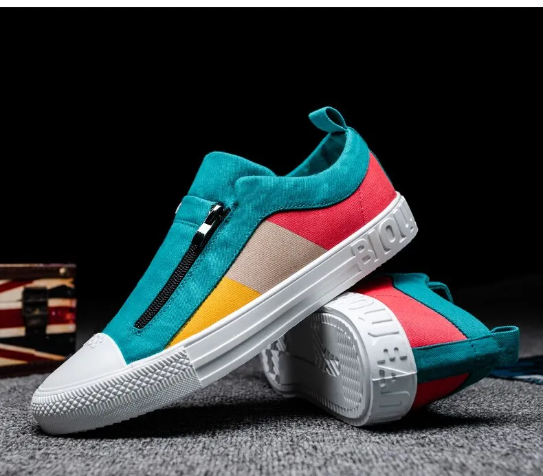 Men Breathable Fashion casual Men Flat Sneakers