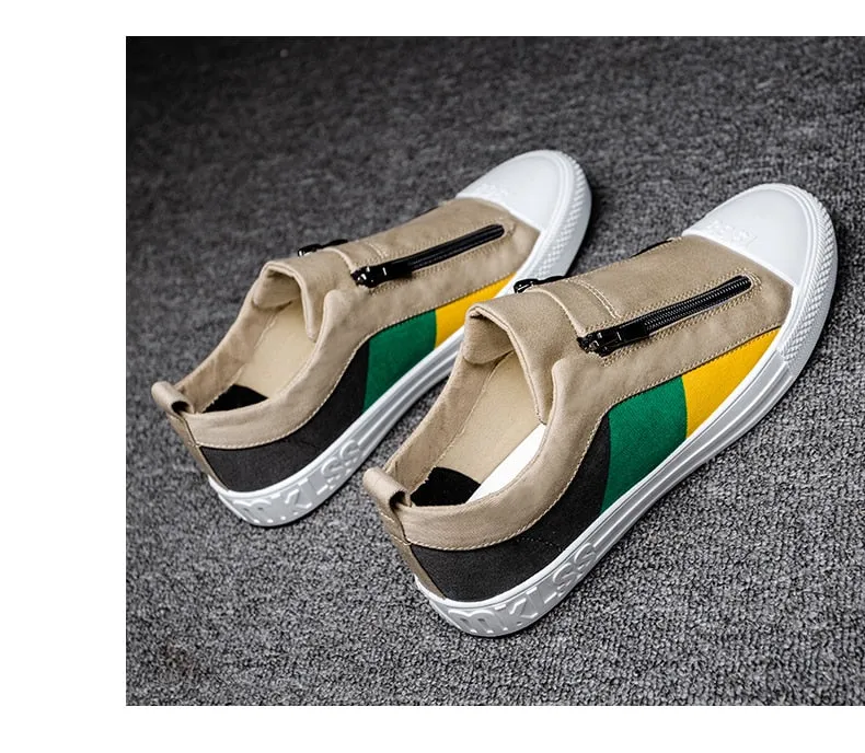 Men Breathable Fashion casual Men Flat Sneakers