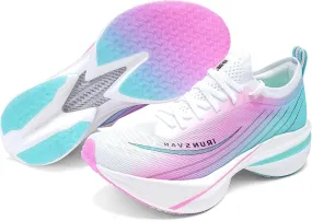Men's and Women's Carbon Plate Running Shoes – Lightweight Breathable Sneakers for Training, Walking, Gym, Commuting – Supportive Athletic Footwear