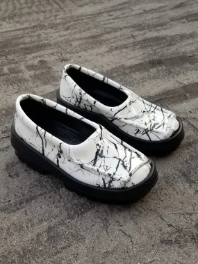 Moccasins in Marble