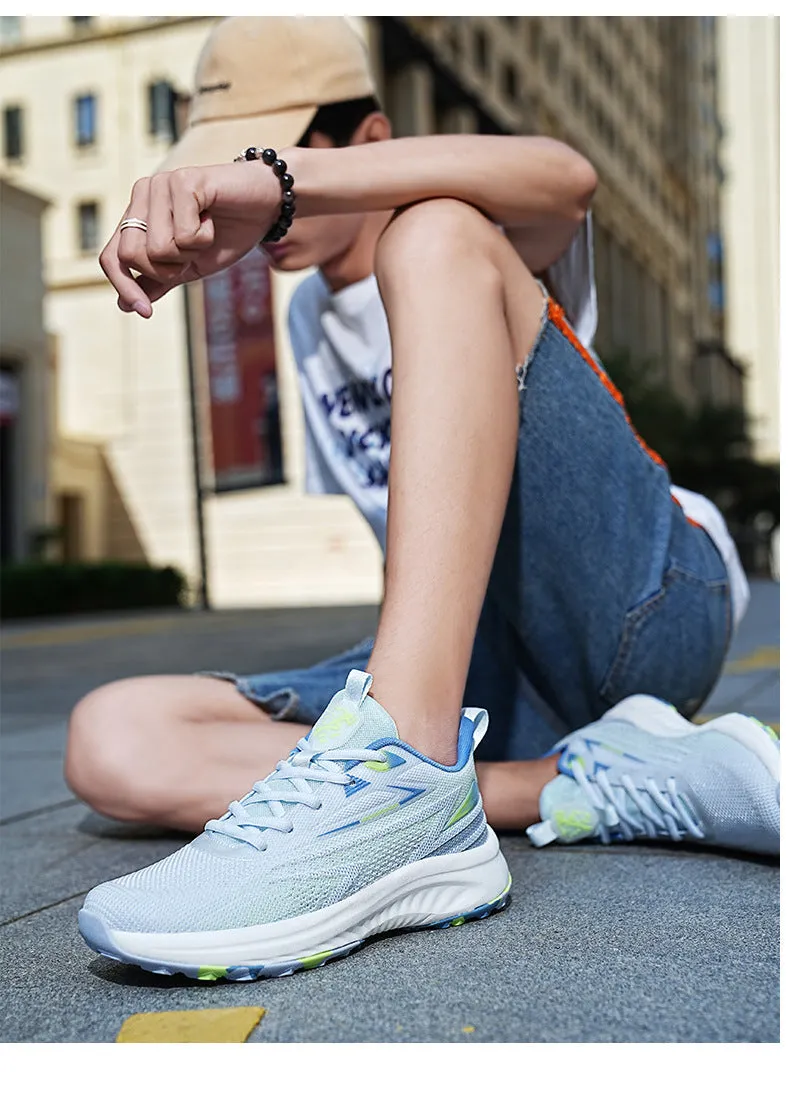 Nanccy Breathable Mesh Fashionable Soft Sole Sneakers