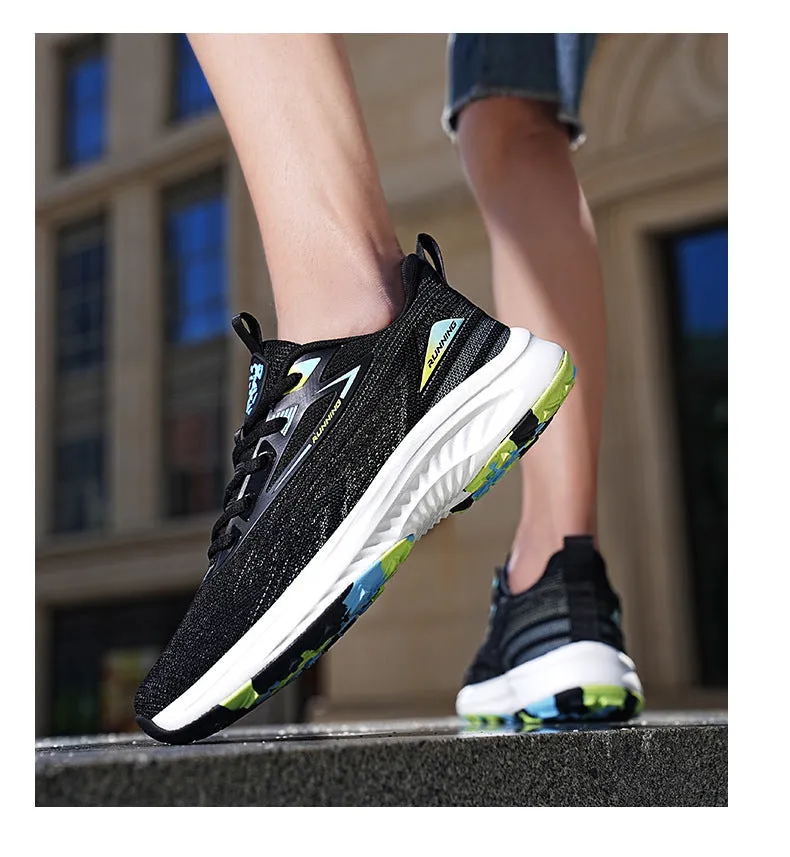 Nanccy Breathable Mesh Fashionable Soft Sole Sneakers