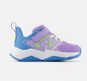 NEW BALANCE Rave Run  Lilac Glo with Sky Blue Small Kids
