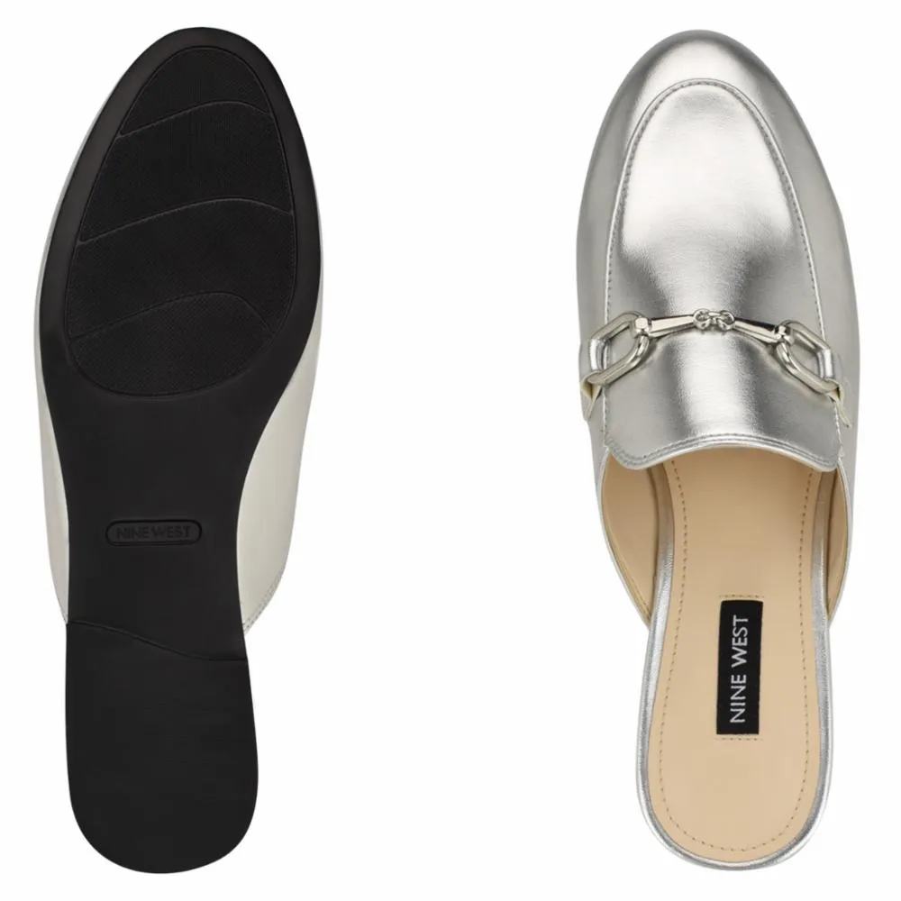 Nine West Women's Bhalya3 Silver M