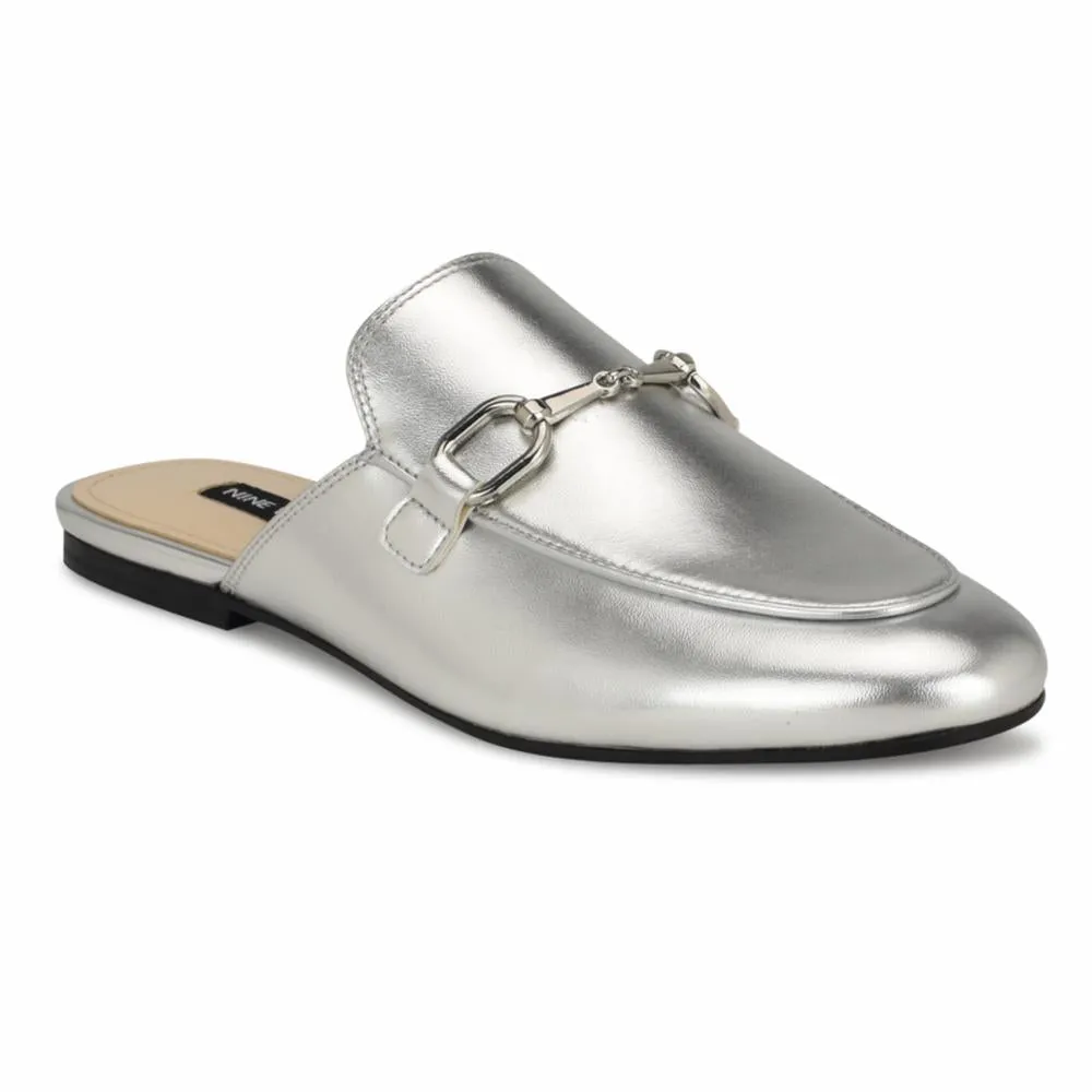 Nine West Women's Bhalya3 Silver M