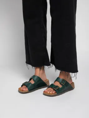 Open Toe Mules CAJA721FLY BRIDLE PETROL