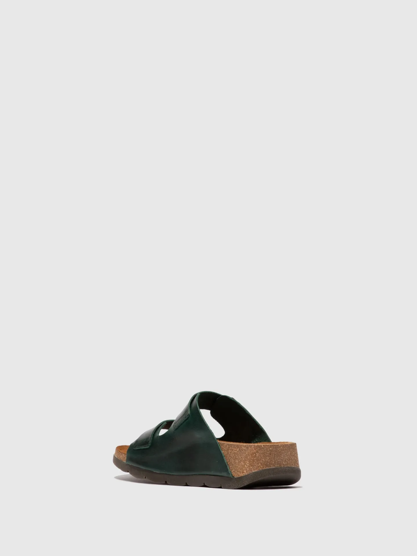 Open Toe Mules CAJA721FLY BRIDLE PETROL