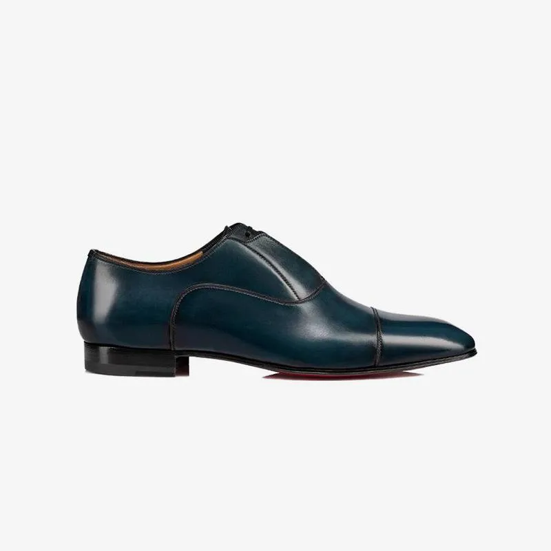 Oxford Leather Loafers Shoes
