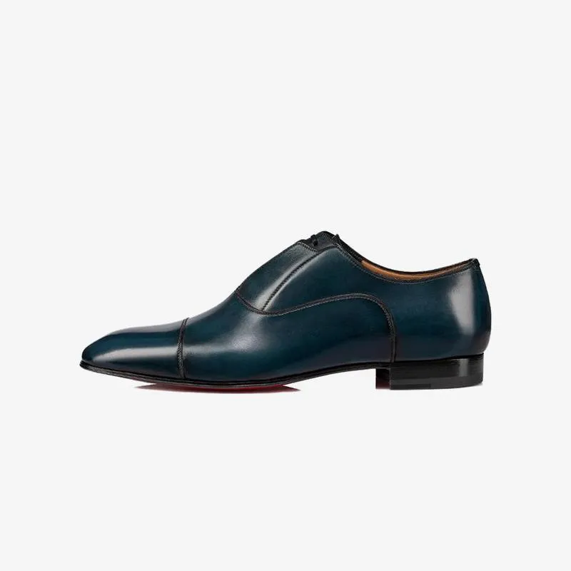 Oxford Leather Loafers Shoes