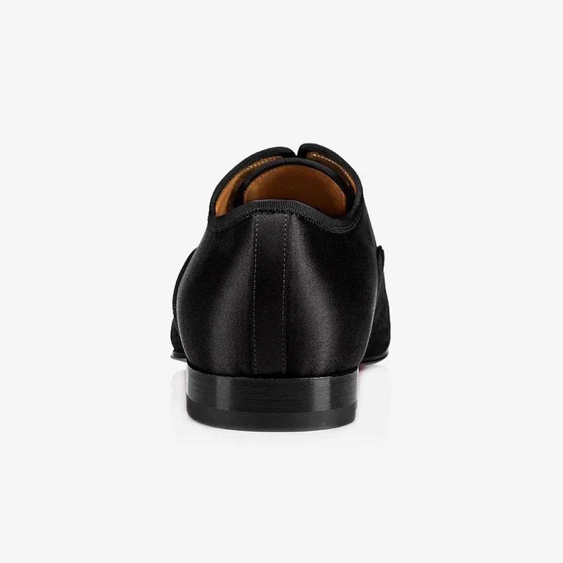 Patchwork Square Toe Loafers