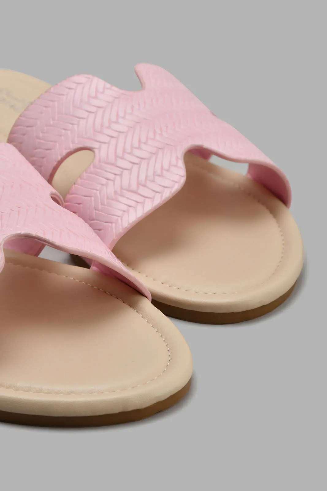 Pink Plain Mule