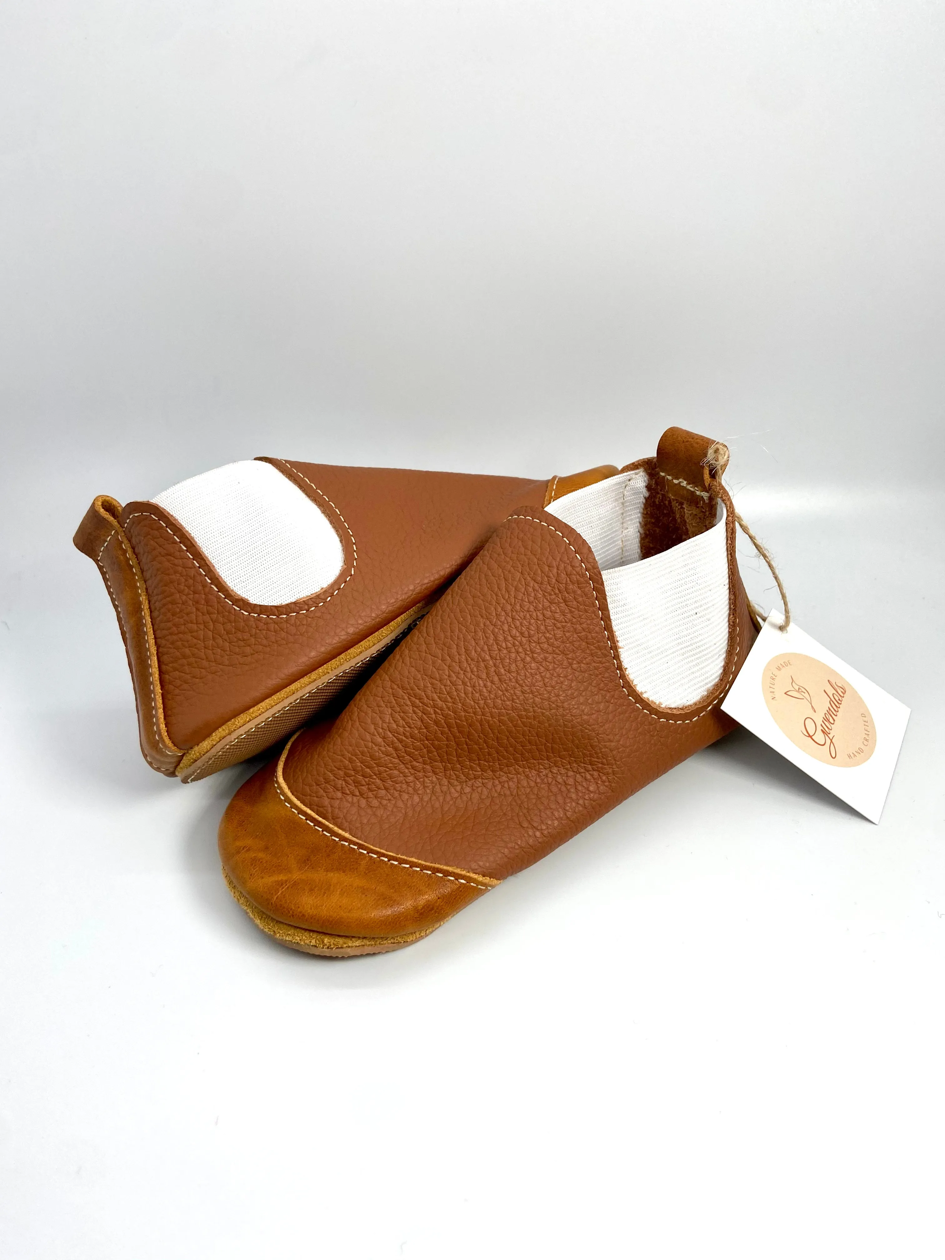 Rugged Brandy Chelsea Boot