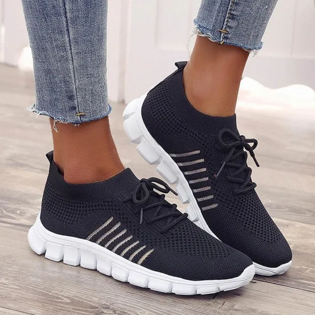 SAGACE Women Girl Summer Spring Causal Pink Breathable Sneakers