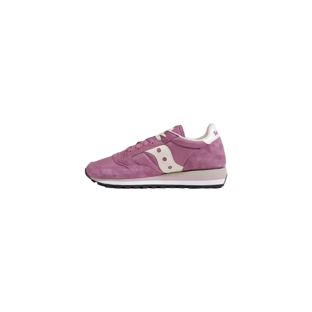 Saucony Pink Suede Sneakers