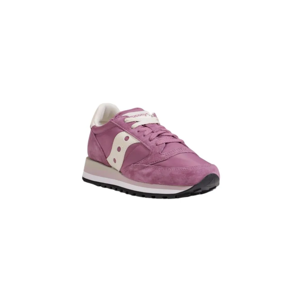 Saucony Pink Suede Sneakers