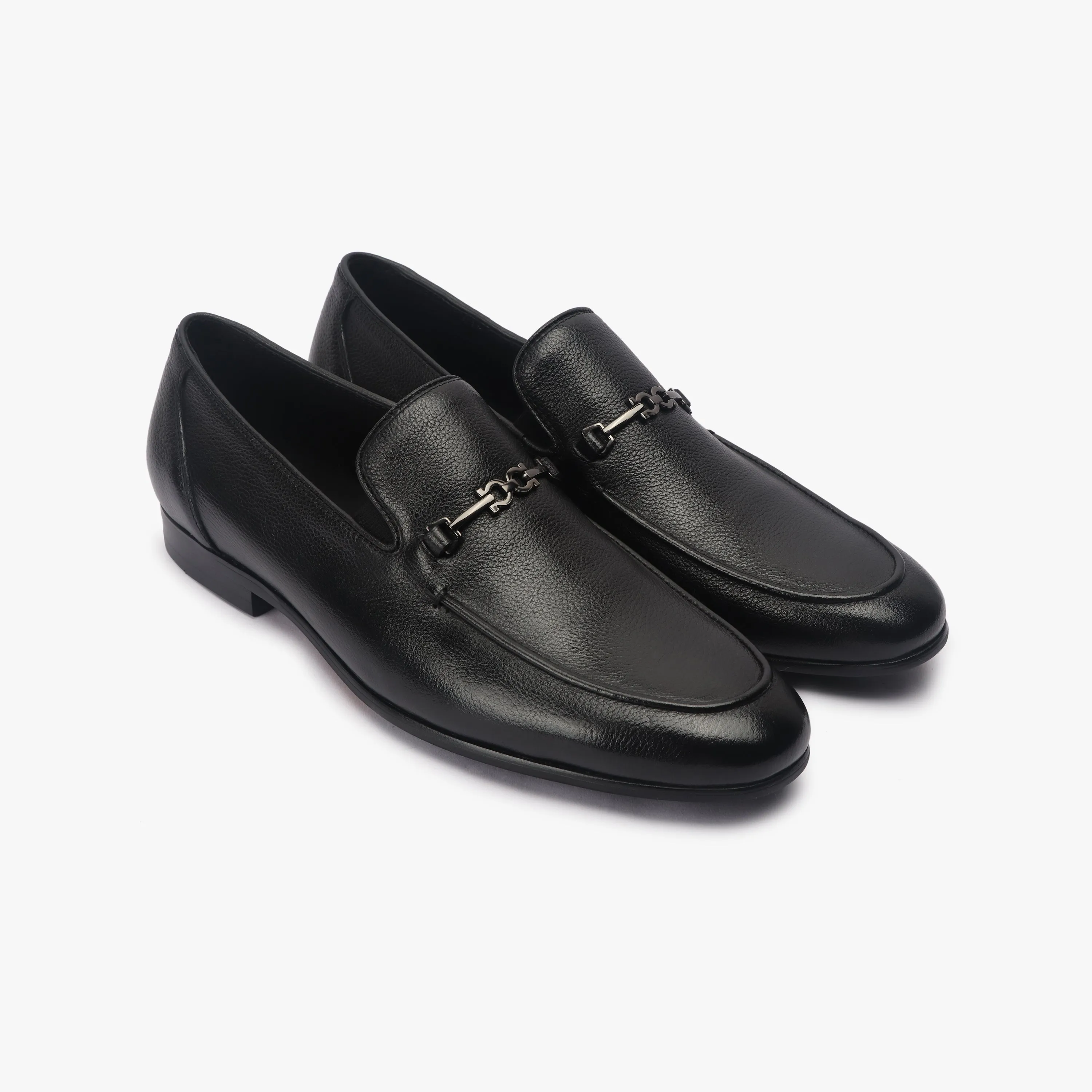 Sheep Leather Moccasins with Metal Bit