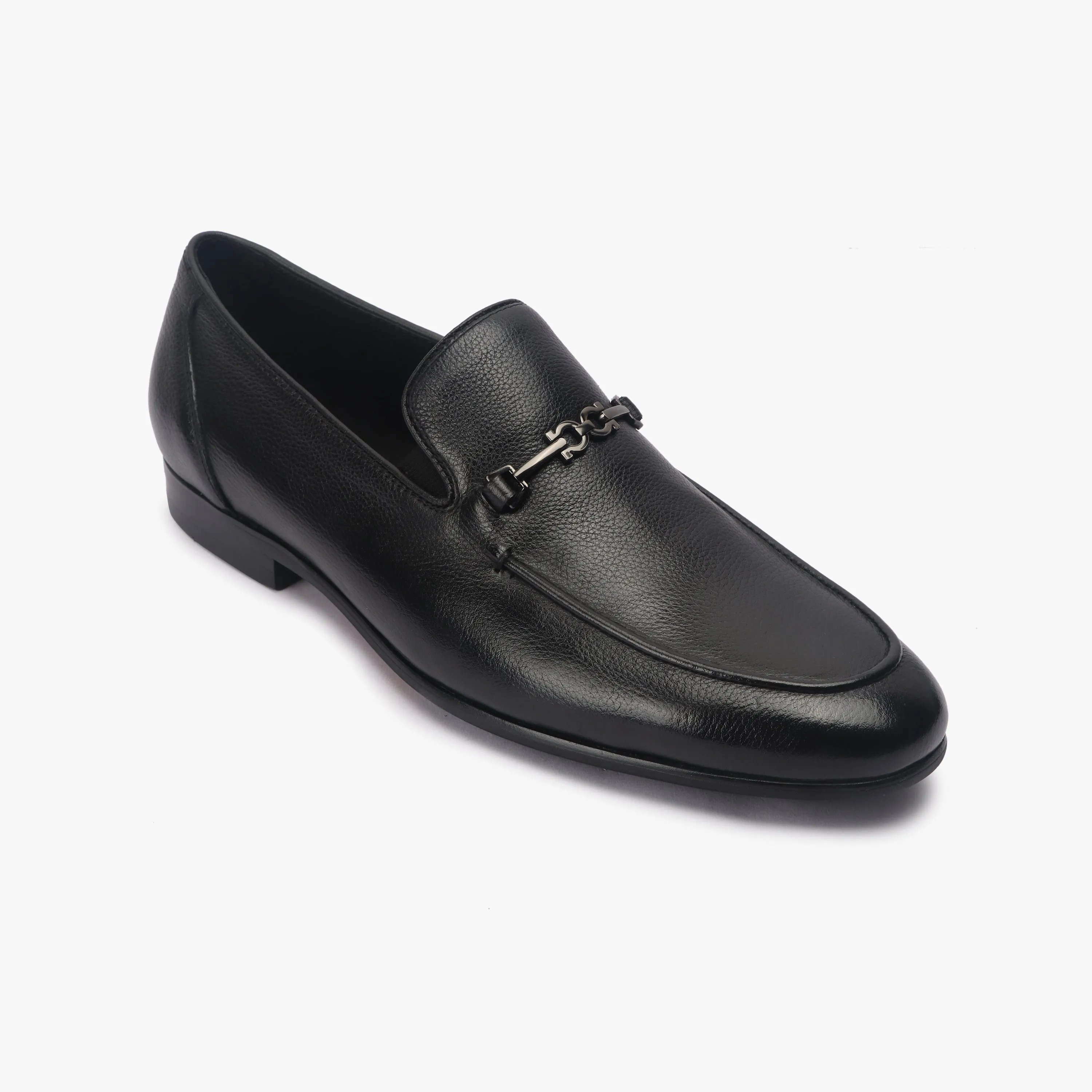 Sheep Leather Moccasins with Metal Bit