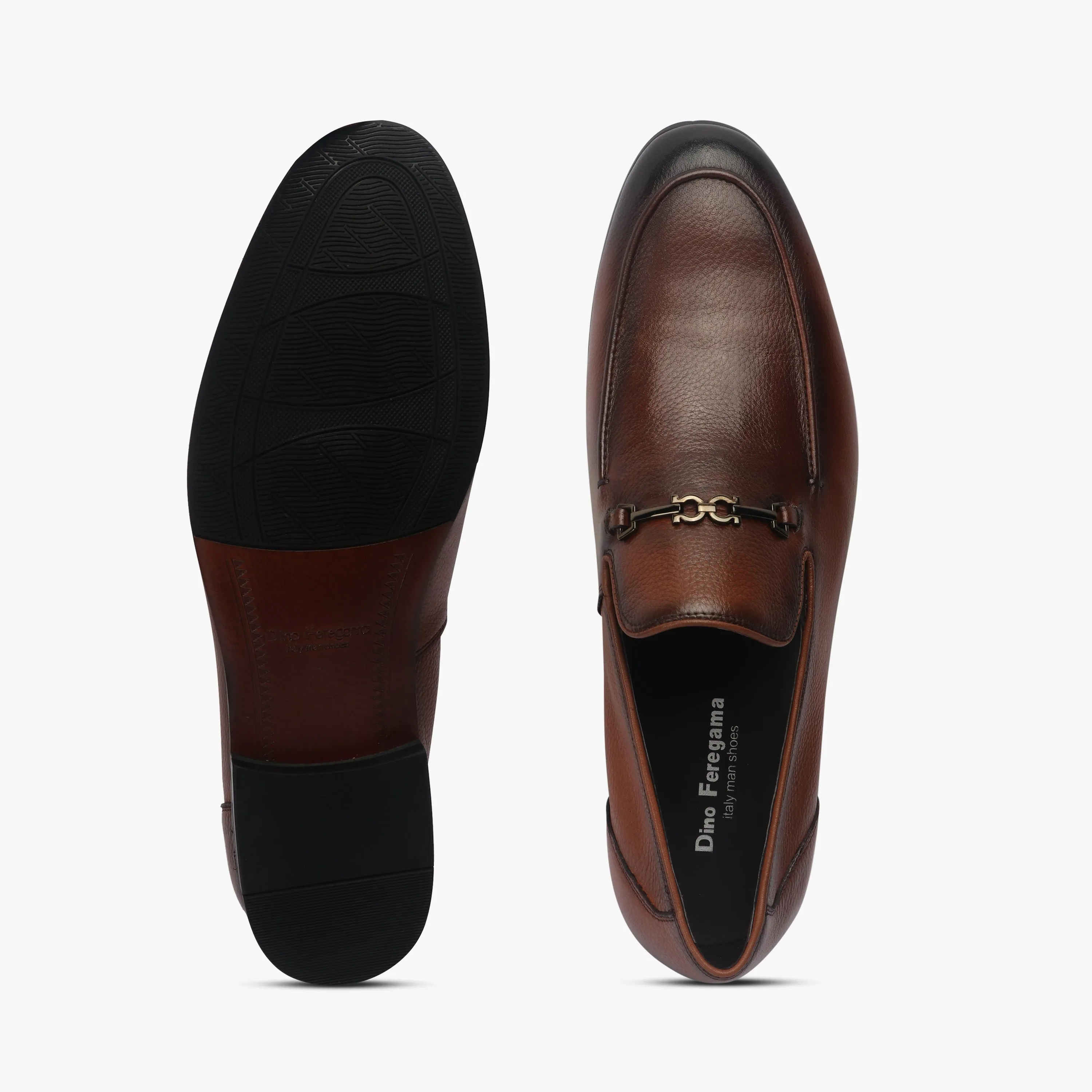 Sheep Leather Moccasins with Metal Bit
