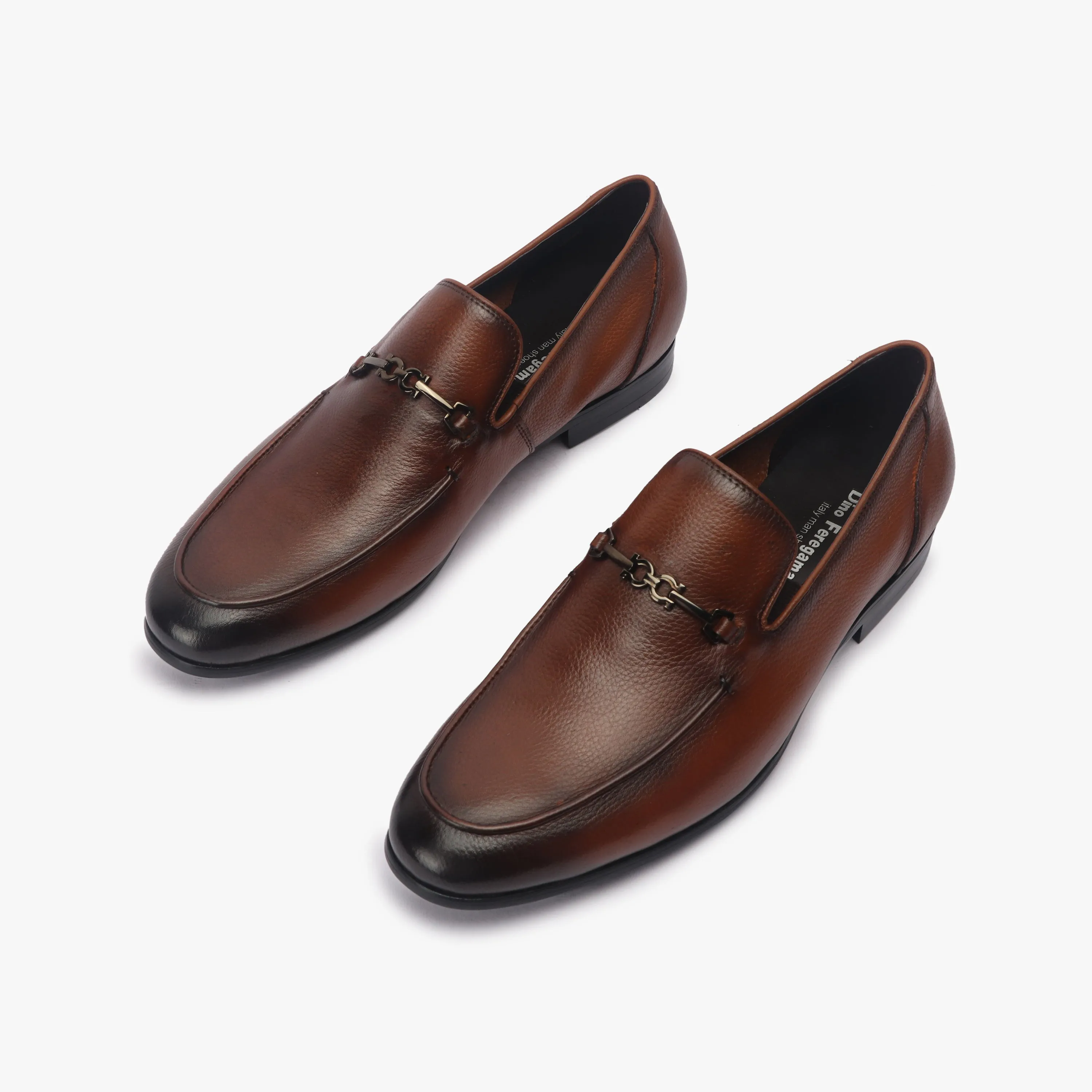 Sheep Leather Moccasins with Metal Bit