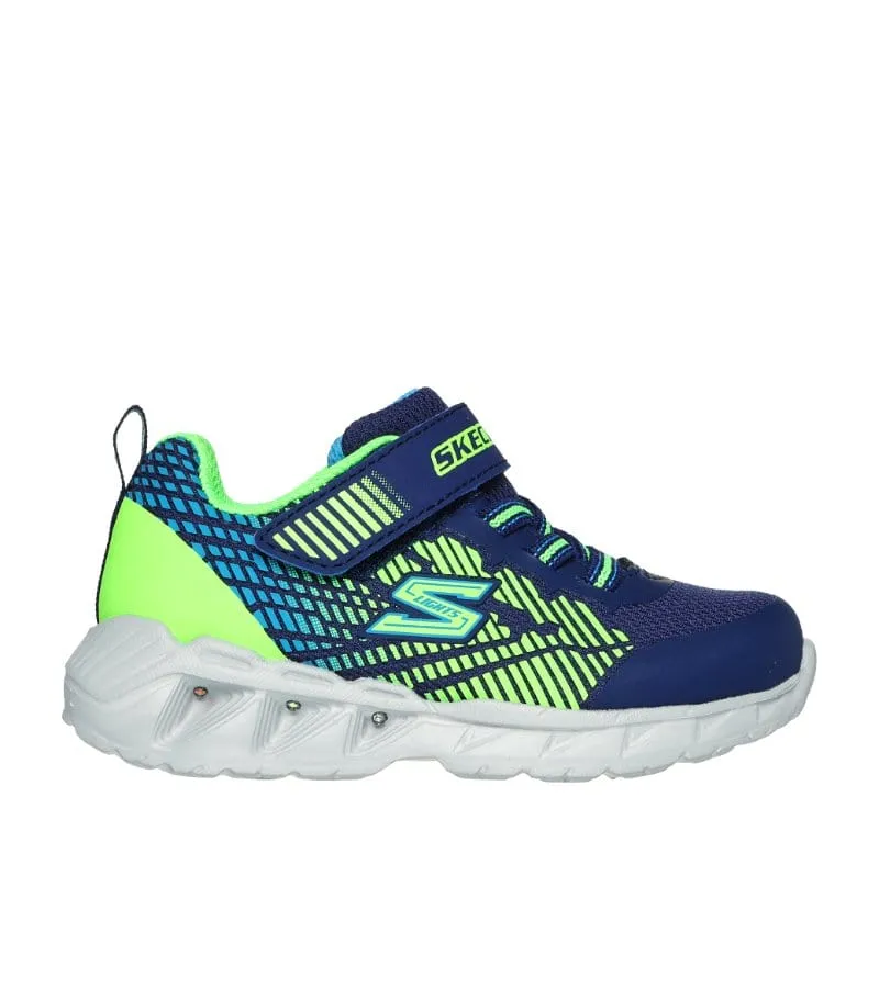 Skechers Infant Boys Navy Magna - Lights - Grax Runners 401506N