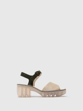 Sling-Back Sandals TULL503FLY TAUPE/ KHAKI