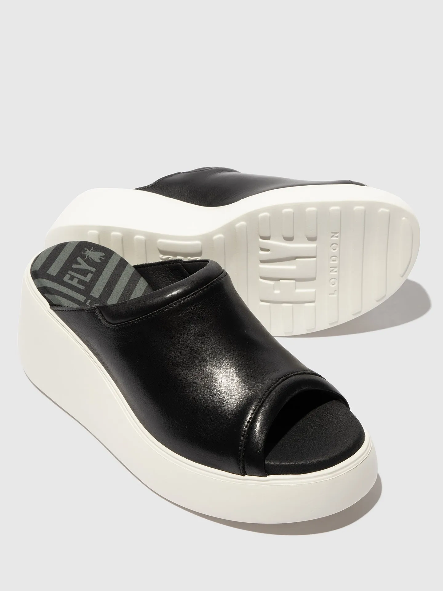 Slip-on Mules DOLI042FLY BLACK