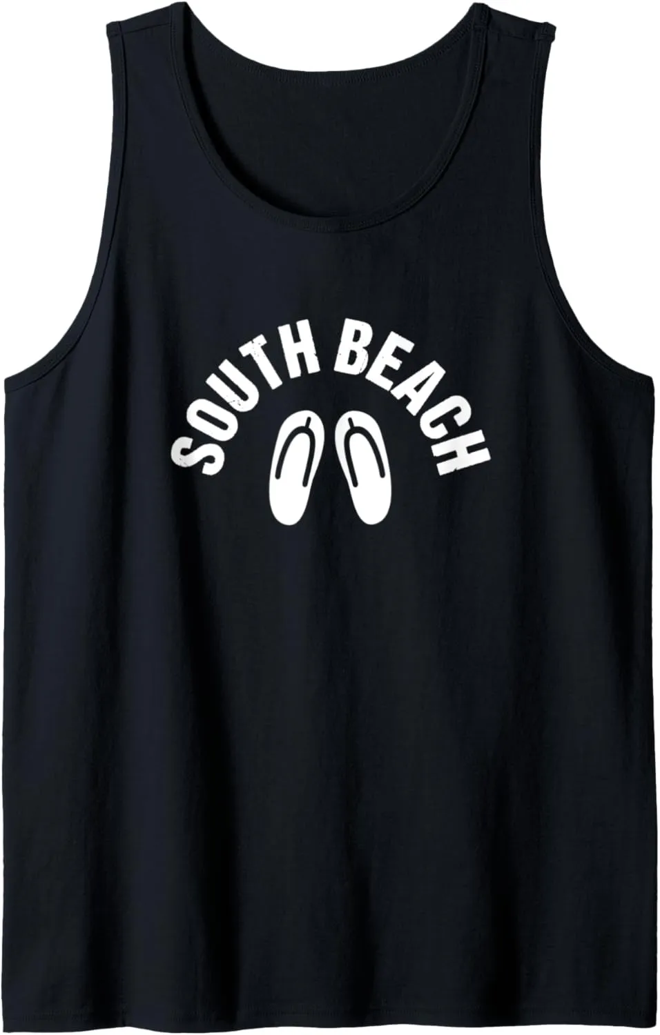 South Beach Flip Flops South Beach Florida Flipflop Sandals Tank Top
