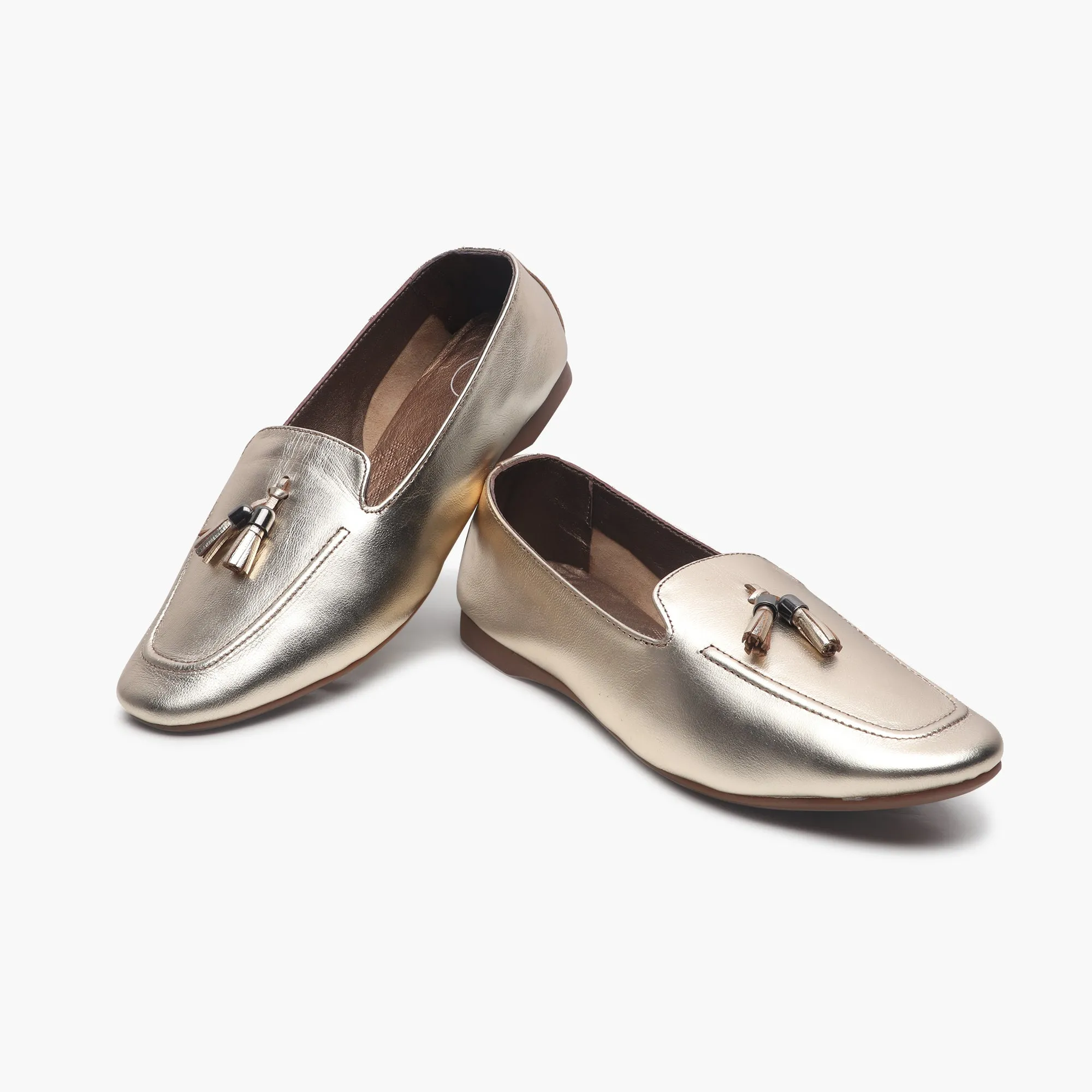 Tassle Accented Loafers