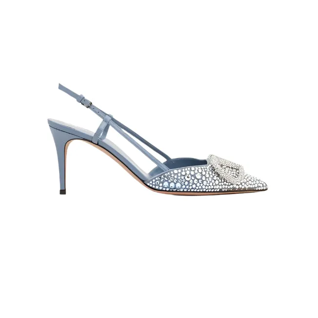 Valentino Garavani Logo Signature High Heel Shoes