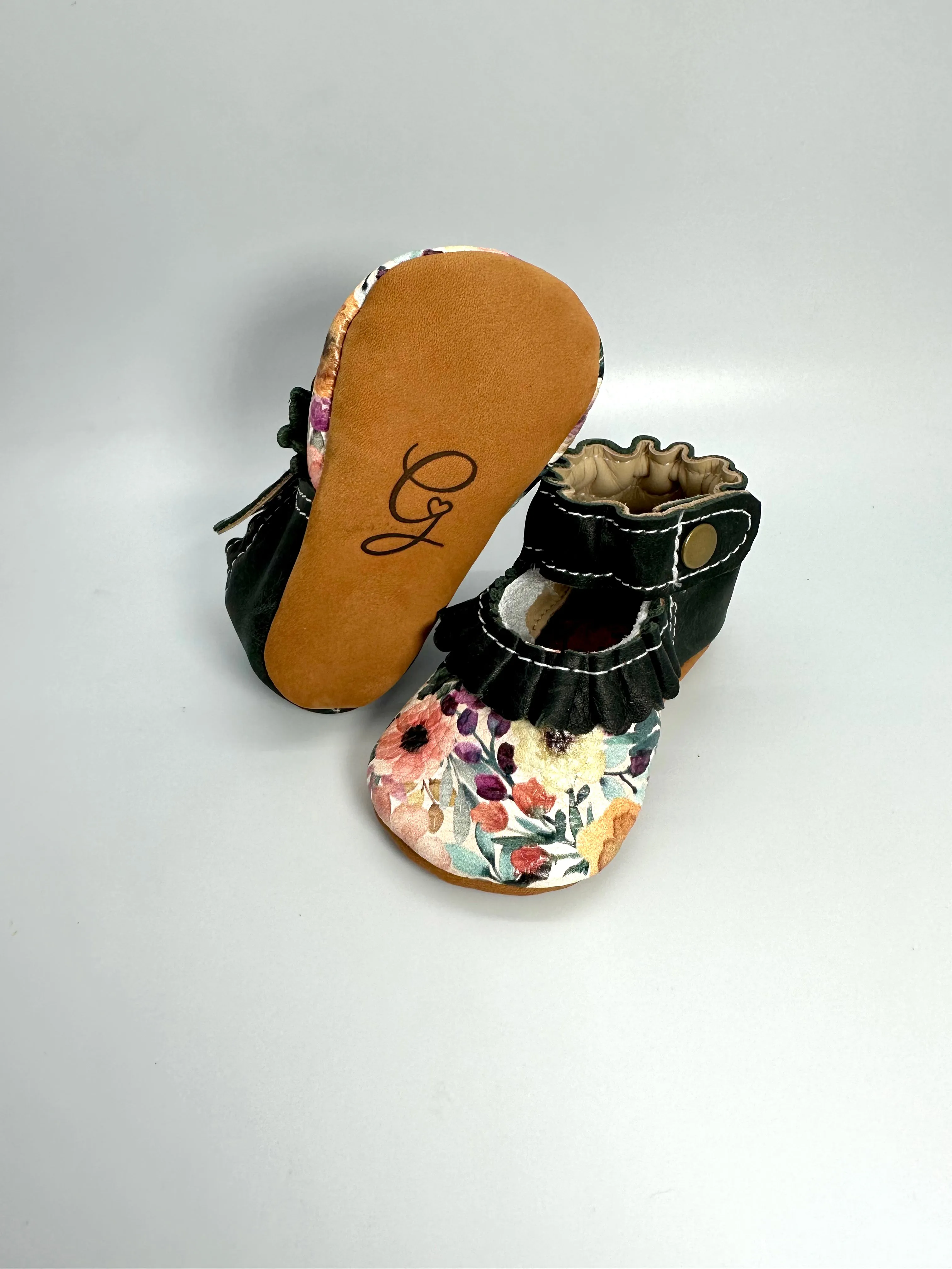 Watercolor Floral Evie Janes