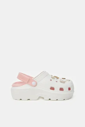 Women Embellished Molded Mule