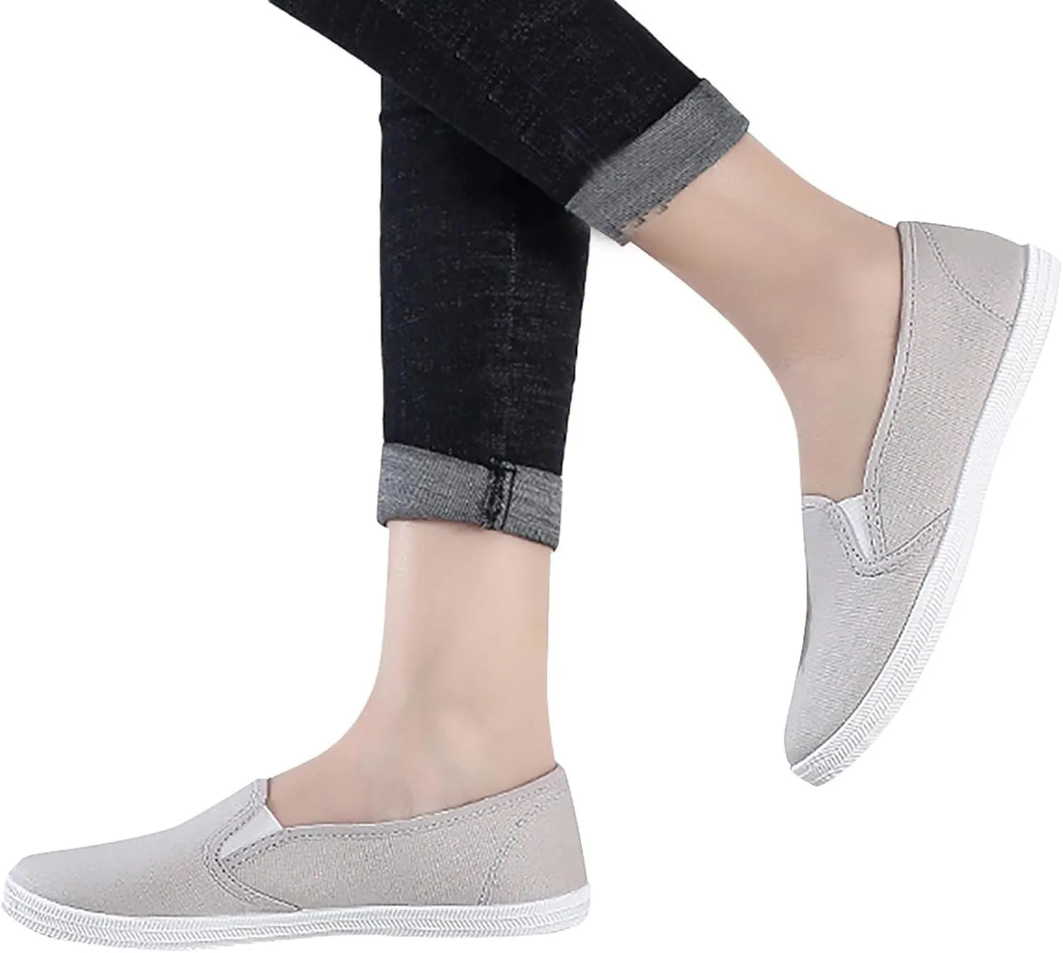 Women Orthopedic Sneakers Platform Wedge Sneakers Loafers Walking Shoes Slip On Breathable Lightweight Fashion Sneakers