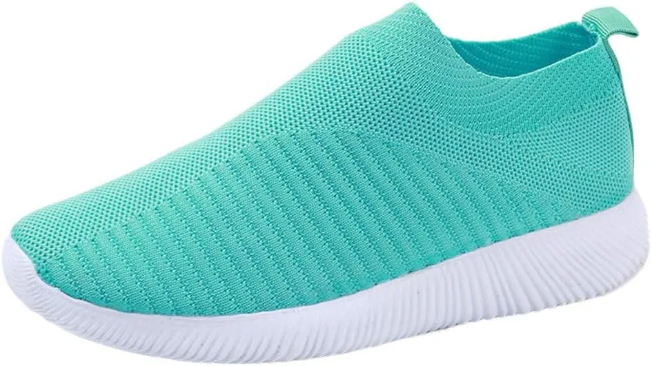 Women's Fashion Sneaker Non Slip Breathable Lightweight Comfortable Lace Up Walking Shoes Women Womens Orthopedic Loafers White Chunky Sneakers