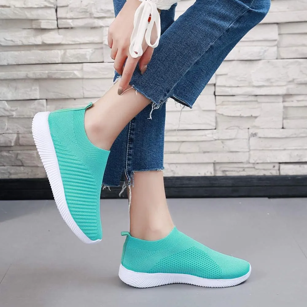 Women's Fashion Sneaker Non Slip Breathable Lightweight Comfortable Lace Up Walking Shoes Women Womens Orthopedic Loafers White Chunky Sneakers