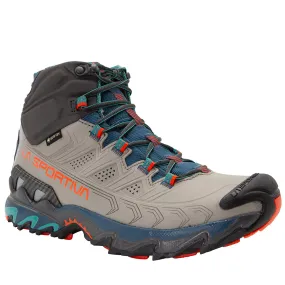 Women's Ultra Raptor II Mid Leather GTX Boot - Grey/Cherry Tomato