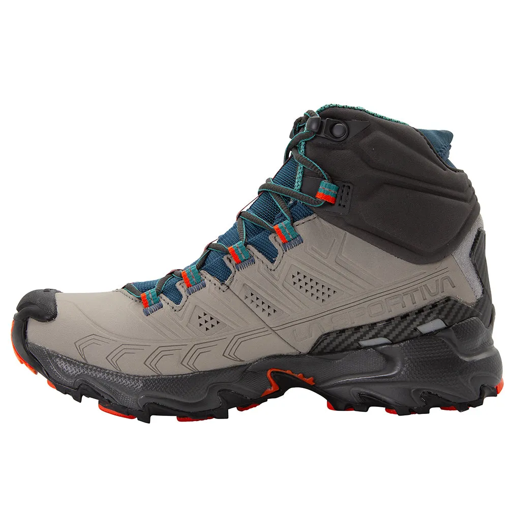 Women's Ultra Raptor II Mid Leather GTX Boot - Grey/Cherry Tomato